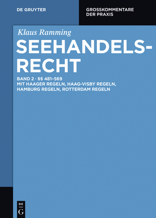 Klaus Ramming: Seehandelsrecht / §§ 481 – 569