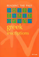 Greek Inscriptions (Rtp) - B.F Cook