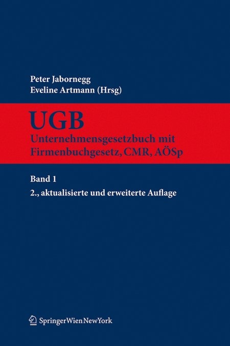 Kommentar zum UGB, Band 1 - 