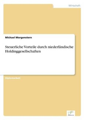 Steuerliche Vorteile durch niederl&Atilde;&curren;ndische Holdinggesellschaften - Michael Morgenstern