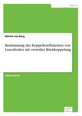 Bestimmung des Koppelkoeffizienten von Laserdioden mit verteilter Rückkoppelung