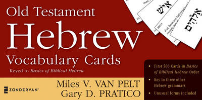 Old Testament Hebrew Vocabulary Cards - Miles V. van Pelt