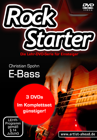 Rockstarter Vol. 1-3 - E-Bass (3 DVDs)