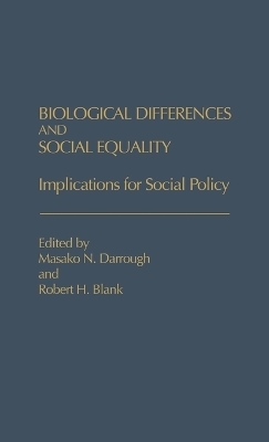 Biological Differences and Social Equality - Masako Darrough
