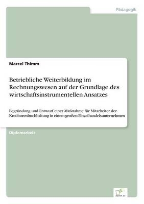 Betriebliche Weiterbildung im Rechnungswesen auf der Grundlage des wirtschaftsinstrumentellen Ansatzes - Marcel Thimm