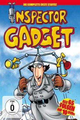 Inspector Gadget, neue Version, 10 DVDs. Staffel.1