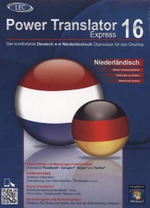 Power Translator 16 Express Deutsch-Niederländisch, 1 CD-ROM