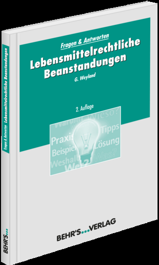 Lebensmittelrechtliche Beanstandungen