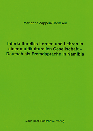 Interkulturelles Lernen und Lehren in einer multikulturellen Gesellschaft - Marianne Zappen-Thomson