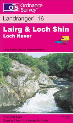 Lairg and Loch Shin, Loch Naver -  Ordnance Survey