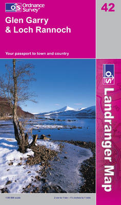 Glen Garry and Loch Rannoch -  Ordnance Survey