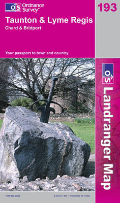 Taunton and Lyme Regis, Chard and Bridport -  Ordnance Survey