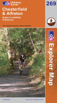 Chesterfield and Alfreton -  Ordnance Survey