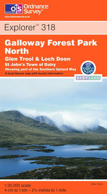 Galloway Forest Park North -  Ordnance Survey