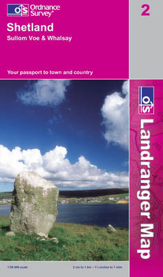 Shetland - Sullom Voe and Whalsay -  Ordnance Survey
