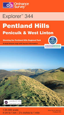 Pentland Hills -  Ordnance Survey