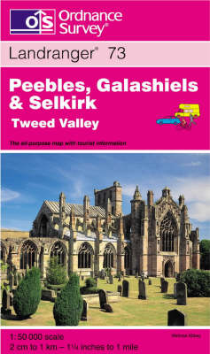 Peebles, Galashiels and Selkirk, Tweed -  Ordnance Survey