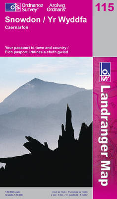 Snowdon and Caernarfon -  Ordnance Survey