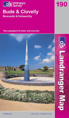 Bude and Clovelly, Boscastle and Holsworthy -  Ordnance Survey