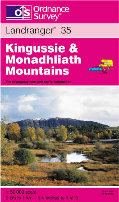 Kingussie and Monadhliath Mountains -  Ordnance Survey