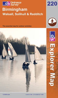 Birmingham, Walsall, Solihull and Redditch -  Ordnance Survey