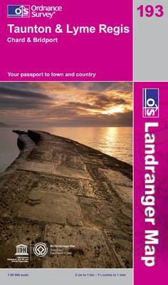Taunton and Lyme Regis, Chard and Bridport -  Ordnance Survey