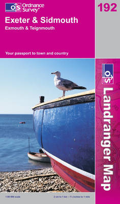 Exeter and Sidmouth, Exmouth and Teignmouth -  Ordnance Survey