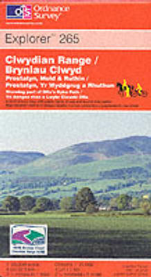 Clwydian Range -  Ordnance Survey