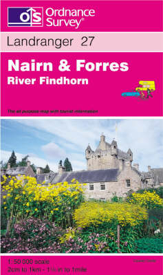 Nairn and Forres, River Findhorn -  Ordnance Survey