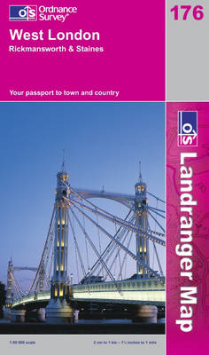 West London, Rickmansworth and Staines -  Ordnance Survey