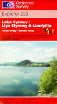 Lake Vyrnwy/Llyn Efyrnwy and Llanfyllin -  Ordnance Survey