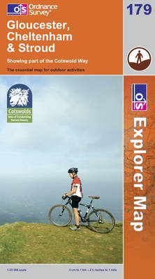 Gloucester, Cheltenham and Stroud -  Ordnance Survey