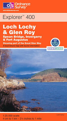 Loch Lochy and Glen Roy -  Ordnance Survey