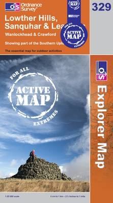 Lowther Hills, Sanquhar and Leadhills -  Ordnance Survey