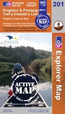 Knighton and Presteigne / Tref-y-clawdd a Dyffryn Elan -  Ordnance Survey