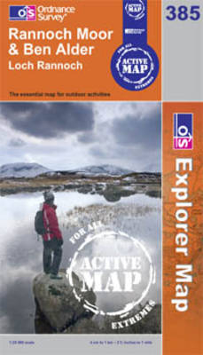 Rannoch Moor and Ben Alder -  Ordnance Survey