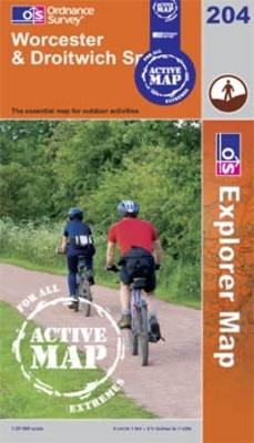 Worcester and Droitwich Spa -  Ordnance Survey