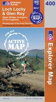 Loch Lochy and Len Roy -  Ordnance Survey