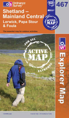 Shetland - Mainland Central -  Ordnance Survey