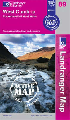 West Cumbria, Cockermouth and Wast Water -  Ordnance Survey