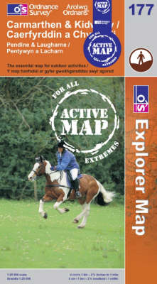 Carmarthen and Kidwelly / Caerfyrddin a Chydweli -  Ordnance Survey