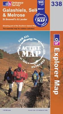 Galashiels, Selkirk and Melrose -  Ordnance Survey