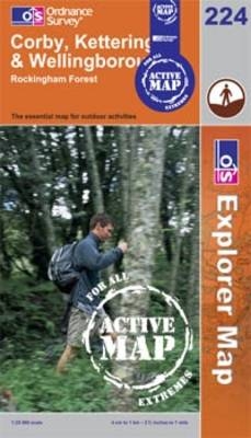 Corby, Kettering and Wellingborough -  Ordnance Survey