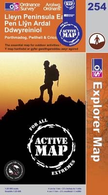 Lleyn Peninsular East/Pen Llyn Ardal Ddwyreiniol -  Ordnance Survey