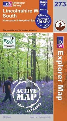 Lincolnshire Wolds South -  Ordnance Survey