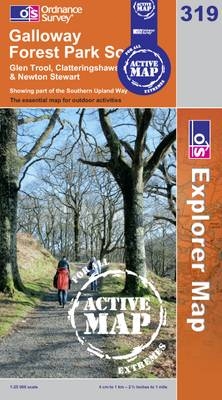 Galloway Forest Park South -  Ordnance Survey