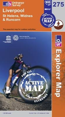 Liverpool, St Helens, Widnes and Runcorn -  Ordnance Survey