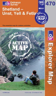Shetland - Unst, Yell and Fetlar -  Ordnance Survey