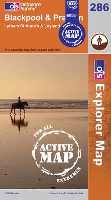 Blackpool and Preston -  Ordnance Survey