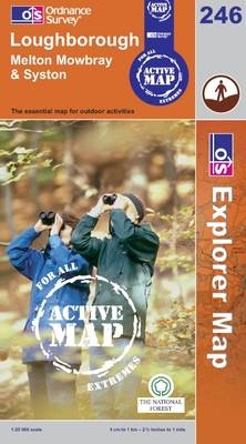 Loughborough, Melton Mowbray and Syston -  Ordnance Survey